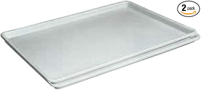 Lot of 2 Replacement Seed Plastic Trays for 24"x16"x16" Bird Cage White