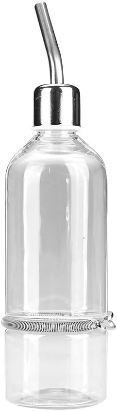 1 Pc Automatic Pet Bird Water Feeder Stainless Steel Ball Nipple Parrot Bird Hanging Water Feeding Bottle for Rabbits Guinea Pigs Hamsters Chinchillas