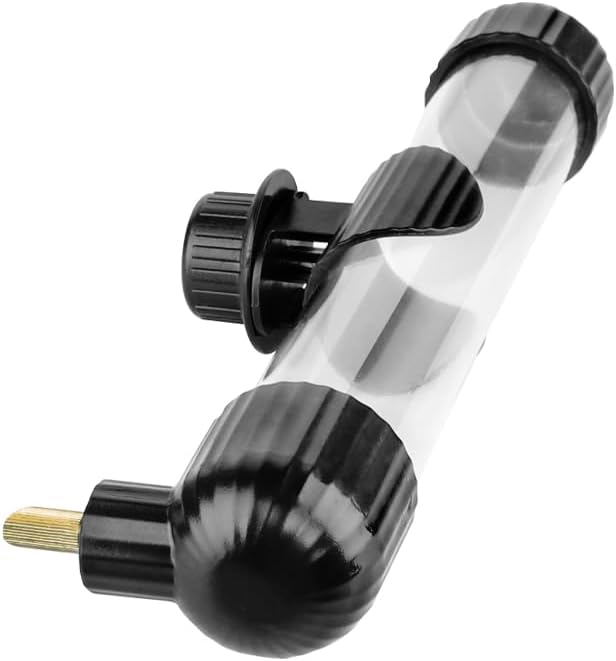 Automatic Bird Waterer 7.4 Oz Hanging Parrots Drinker Dispenser Medium Birds Cage Mounted Drinker for Canary Cockatiel