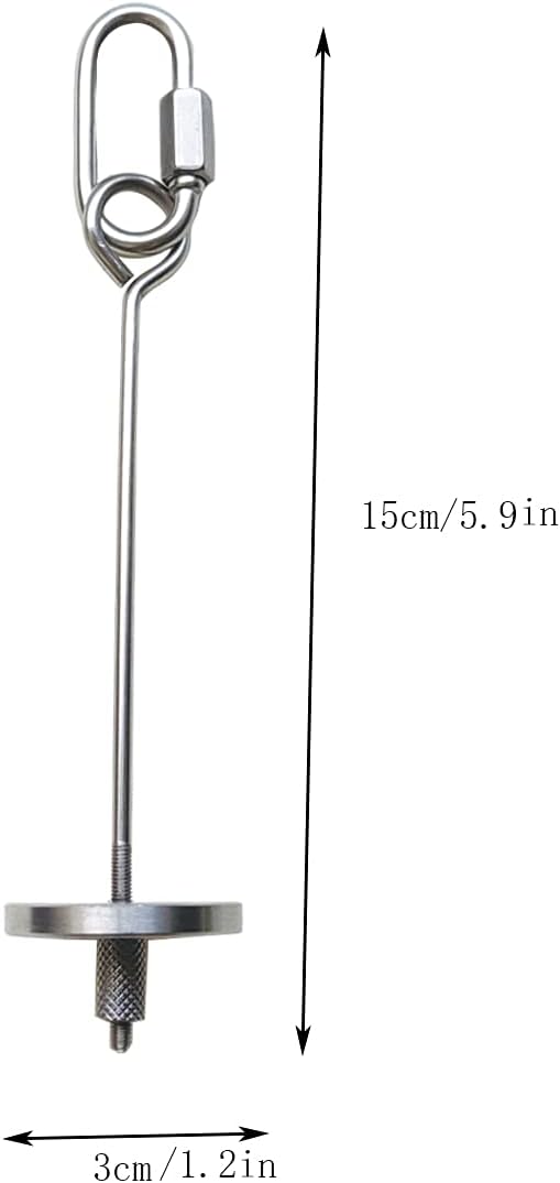 Stainless Steel Parrot Fruit Vegetable Stick Holder - Bird Feeder Toy, Foraging Toy, Treat Skewer