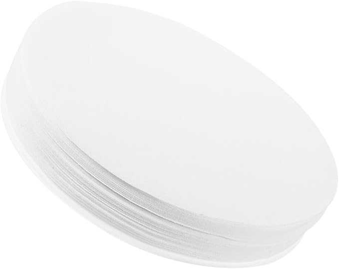 Abaodam 100pcs Round Bird Cage Liners, Disposable Bird Cage Paper Liners Absorbent Cushions, Non-Woven Lining Pads Mats for Parrots, Parakeet, Small Animals, Pet for Easy Cleaning