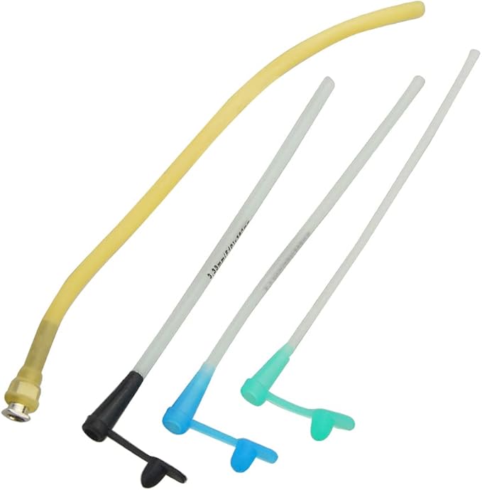Reuseable Young Birds Feeding Syringe,Plastic and Perspex Material,Feeding Milk for Young Birds or Feeding Medicine for Sick Birds (50ml and 2+2.5+3+4mm Hose)