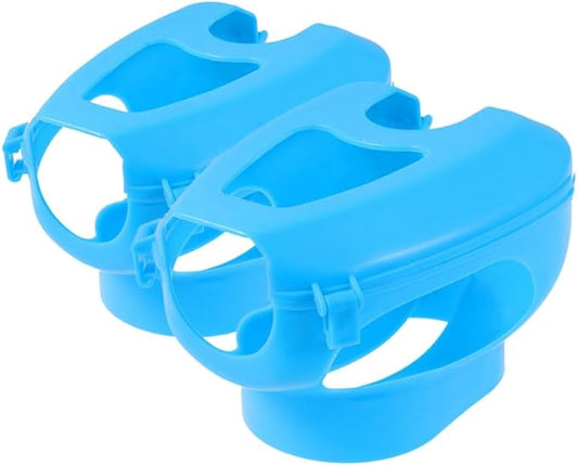 BESTonZON 2pcs Pigeon Injection Holder Feeding Stand for Easy Medicine Application Fixed Mount for Pigeons for Pet Bird Care