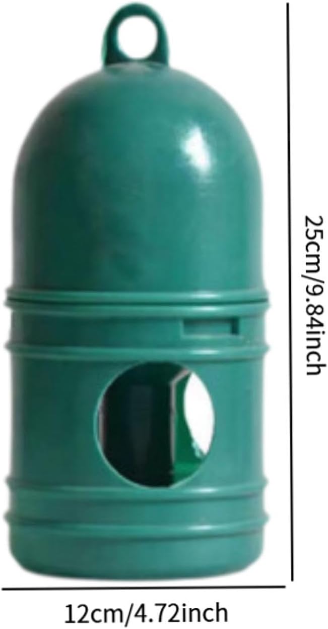 Baoblaze 2Pcs Pigeon Water Dispenser Bird Water Drinker 1L Detachable with Handle Dove Automatic Feeder Pigeon Waterer for Duck Parrot