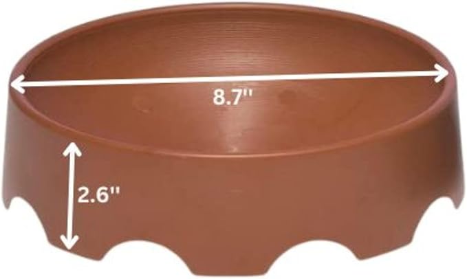 Racing Pigeon Nest Bowl,Plastic Bird Nest Bird Cage Breeding Hatching Nest for Pigeons, Doves,Quails and Small Birds,Pet Cage Supplies Nido para Palomas Mensajeras Buchones (4 Units)