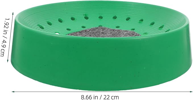 BESPORTBLE 4pcs Pigeon Breeding Bowls Pigeon Nest Replaceable Bird Nest Bowl Plastic Bird Nesting Bowl Pigeon Nests Pigeon Nesting Box