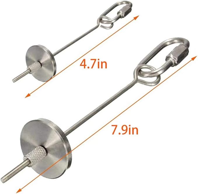 Bird Food Holder, Bird Feeders, Stainless Steel Parrot Fruit Vegetable Stick Holder, Foraging Toy, Bird Treat Skewer (4p)