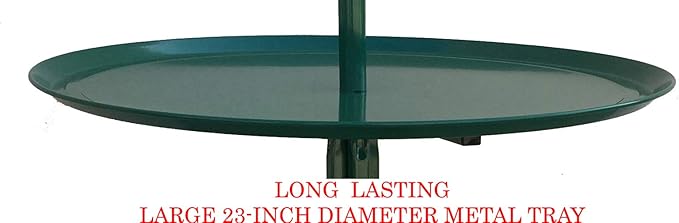 Large 49" Green Metal Base Parrot Bird Cage Amazon African Grey Macaw Cockatoo Cockatiel Play Metal Stand