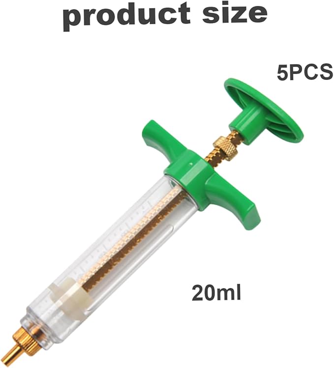 Baby Bird Feeding Kit with Syringe & Spoons, 6PCS 20ml Hand Feeding Device for Sick Parrots & Birds