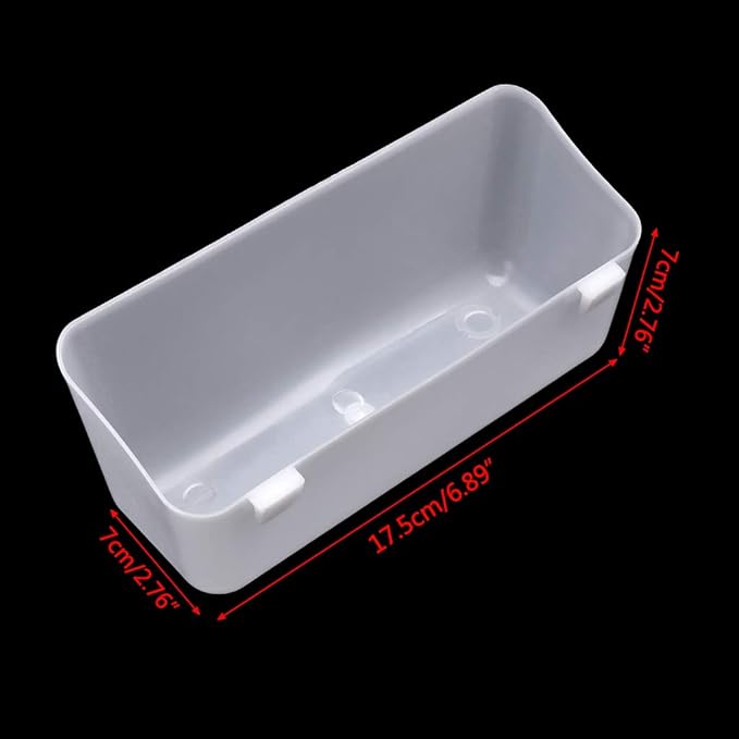 5-Pack Hanging Cups for Small Birds Parrot Feeding Dish Food Bowl Cup Bird Cage Water Bowls