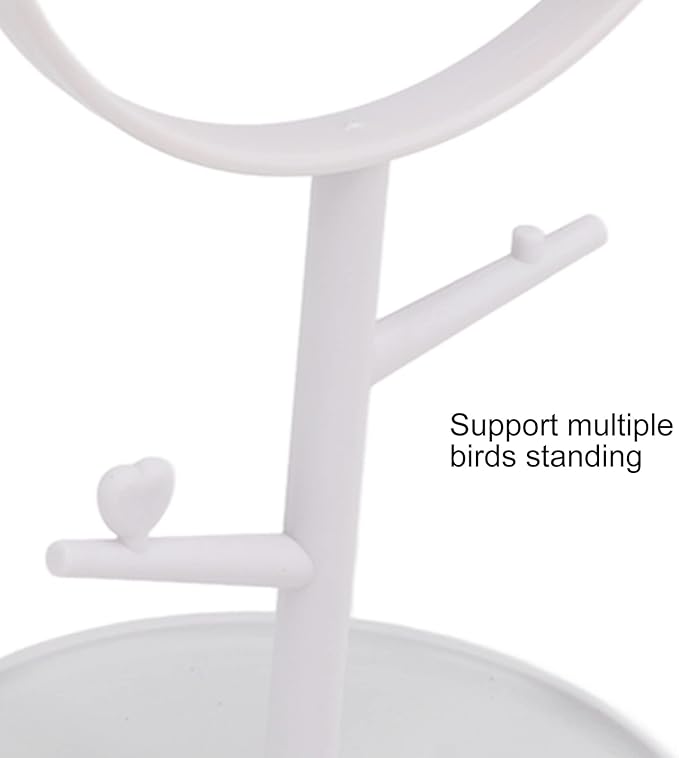 Bird Table Stand Bird Perch Bird Perch Parakeet Training Stand Play Stand Tree Claw Sharpening Bird Athletic Toy Rest Playground Wood Birdcage Accessories