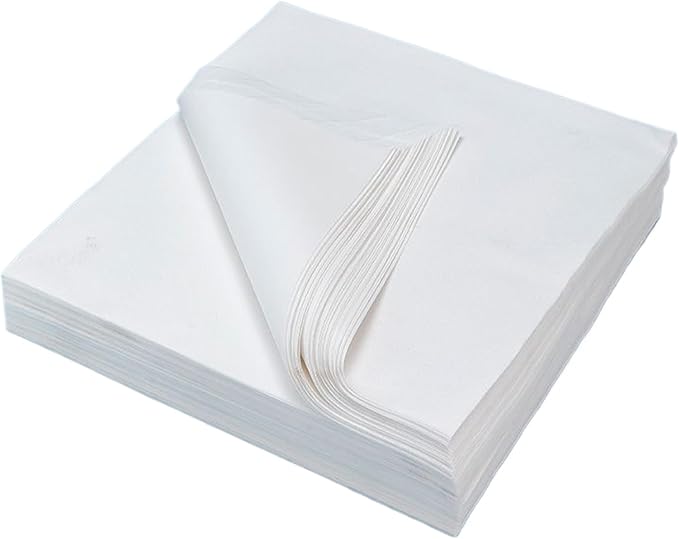 100Pcs Bird Cage Liner, Non-Woven Fabric Cage Liner 6x8.6 Rectangle Cage Liners Precut Absorbent Cushion Pad Mat Bird Cage Accessories for Pet Bird Parrot