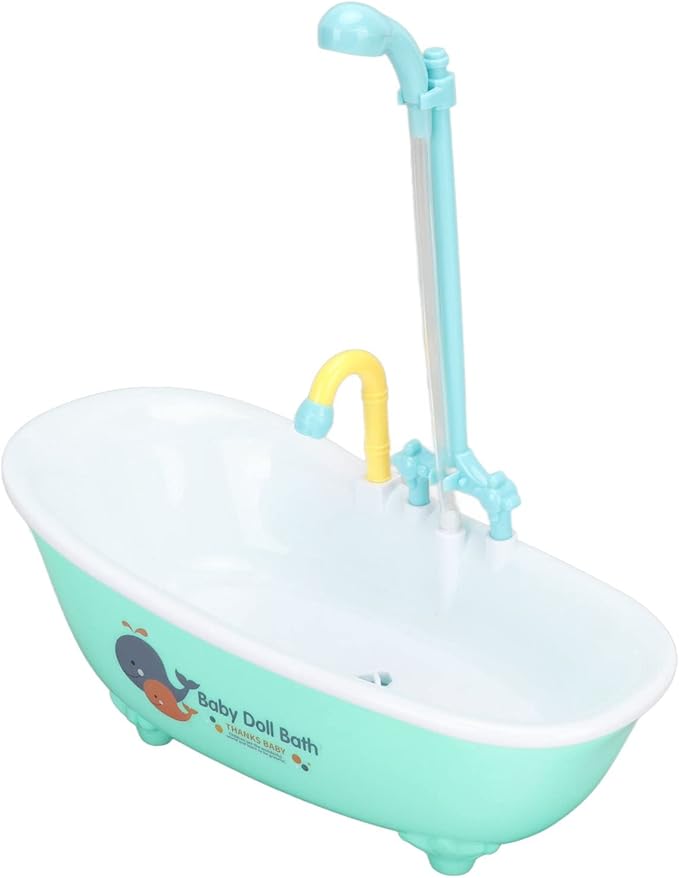 Zerone Bird Bath with Faucet Multifunctional Shower Bird Parakeets Bathtub Multifunctional Bird Bath for Cage Cute Electric Parakeets Automatic Bathtub with Faucet for Bird Shower
