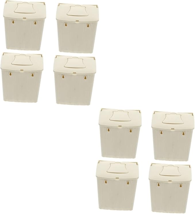 Hemobllo 8pcs Bird Nesting Box Safe Plastic Breeding Hut for Finches Sparrows Lovebirds Easy to Warm Environment for Incubation for Use