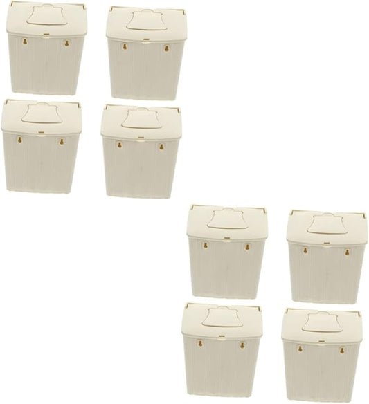 Hemobllo 8pcs Bird Nesting Box Safe Plastic Breeding Hut for Finches Sparrows Lovebirds Easy to Warm Environment for Incubation for Use