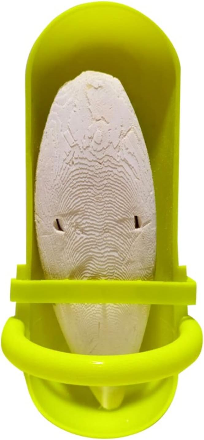 Bird Feeding Cup Rack Plastic Cuttlebone Holder Bird Cage Storage Bowl Stand Parrot Food Holder for Budgies Parakeet Cockatiel Conure Lovebird Color Randomly, Pack of 1(Without Cuttlebone)