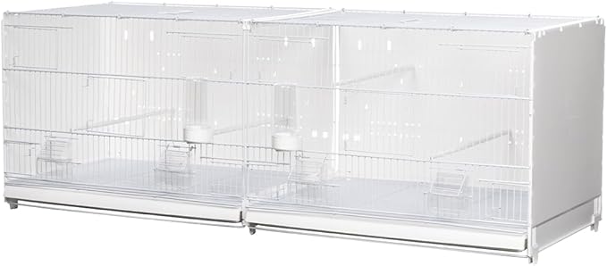 Canary and Finch Breeding Cage White Art. 400
