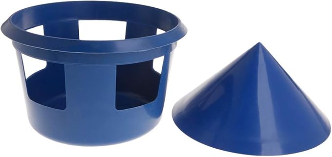 Youngy Pigeon Feeder House Design Cover Feeding Food Dispenser Sand Case Multi Functional Pet Birds Parrot Container Supplies Plastic Dustptoof