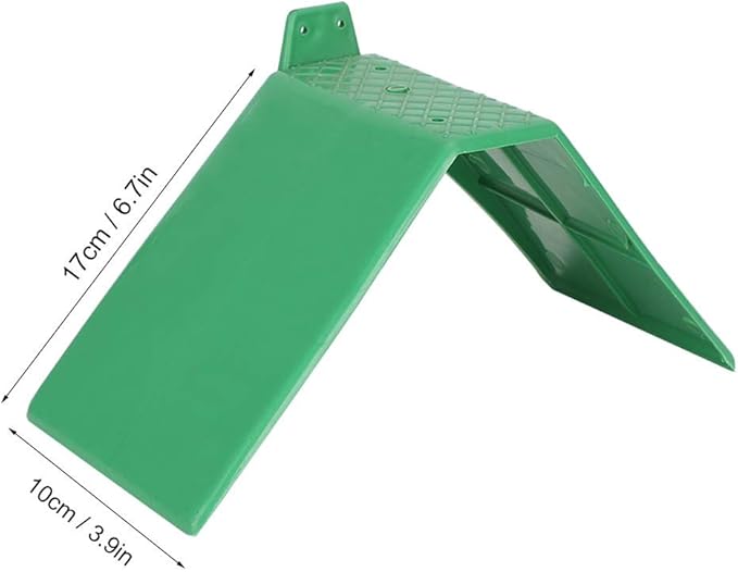 Bird Perch Pigeon Rest Stand 10PCS Plastic Small Green Anti-Skid Design Dove Rest Stand Pigeon Perches Frame Bird Supplies,6.69x6.69x3.94inch