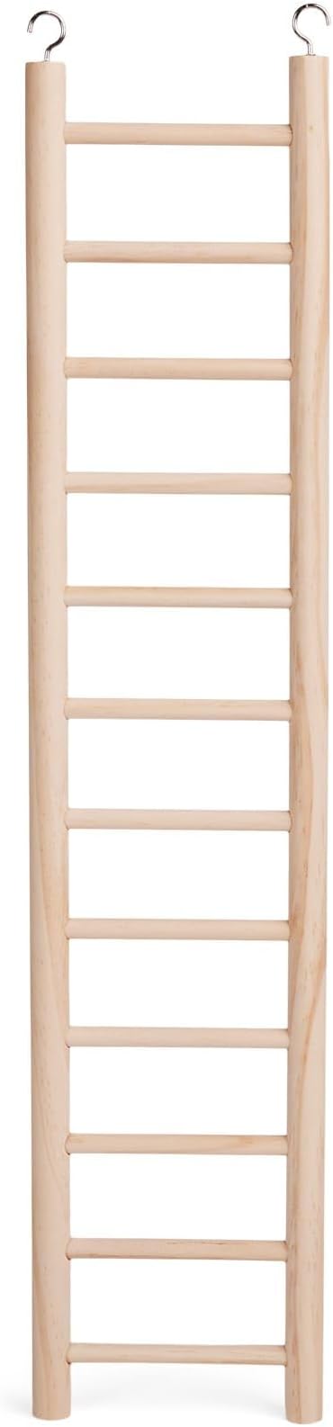 You & Me by Petco Bird 12-Step Wood Bird Ladder 23.5" L