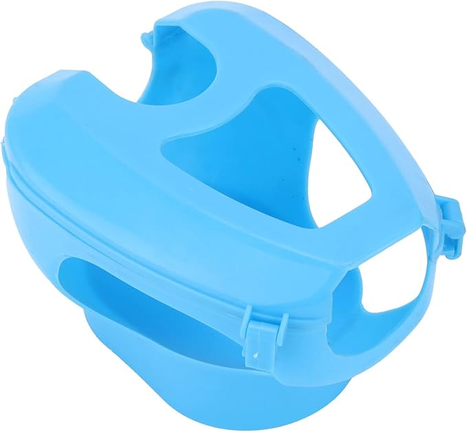 Yctze Plastic Frame Holder – Fixed Feeder for Young Racing Pigeons, Medicines Holder for Bird Care, Easy to Install, and Safe Feeding Solution (Blue)