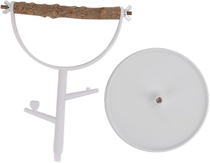 Bird Table Stand Bird Perch Bird Perch Parakeet Training Stand Play Stand Tree Claw Sharpening Bird Athletic Toy Rest Playground Wood Birdcage Accessories