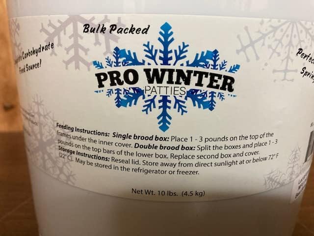 Pro Winter Patties 10 LB Bulk Winter Feed