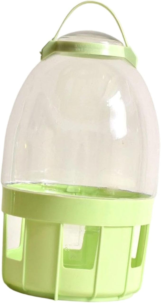 Pigeon Water Dispenser Feeder Bird Drinker Waterer,Automatic,Drinker Bottle,Pet Water Pot Container for Duck Parakeet, 10L