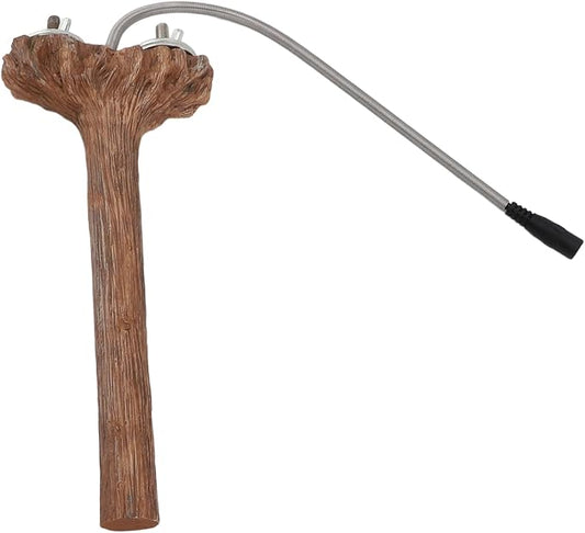 5W Heated Bird Perch Stand Heating Solution for Parrots, Birds, Hamsters with Environment, Heating Pole for Cozy Living