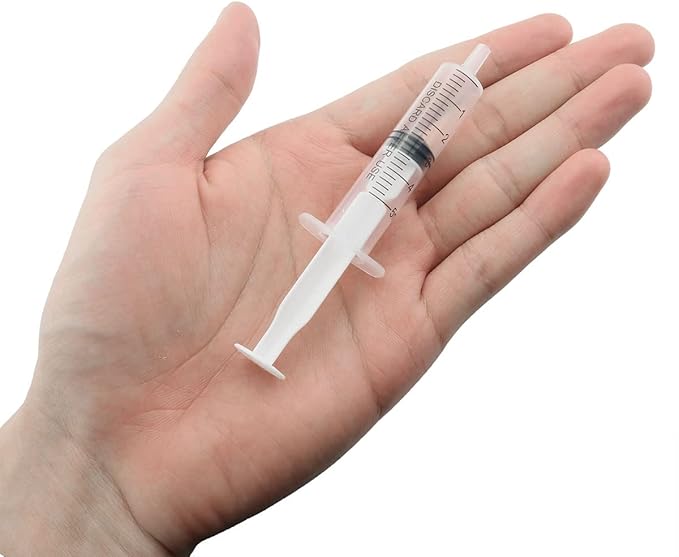 4IN1 Liquid Food Feeder for Breeding Small Pets (5ml+10ml Feeder+8cm+12cm Feeding Tube) Poultry Feeding Syringe, Parrot Feeding Syringe