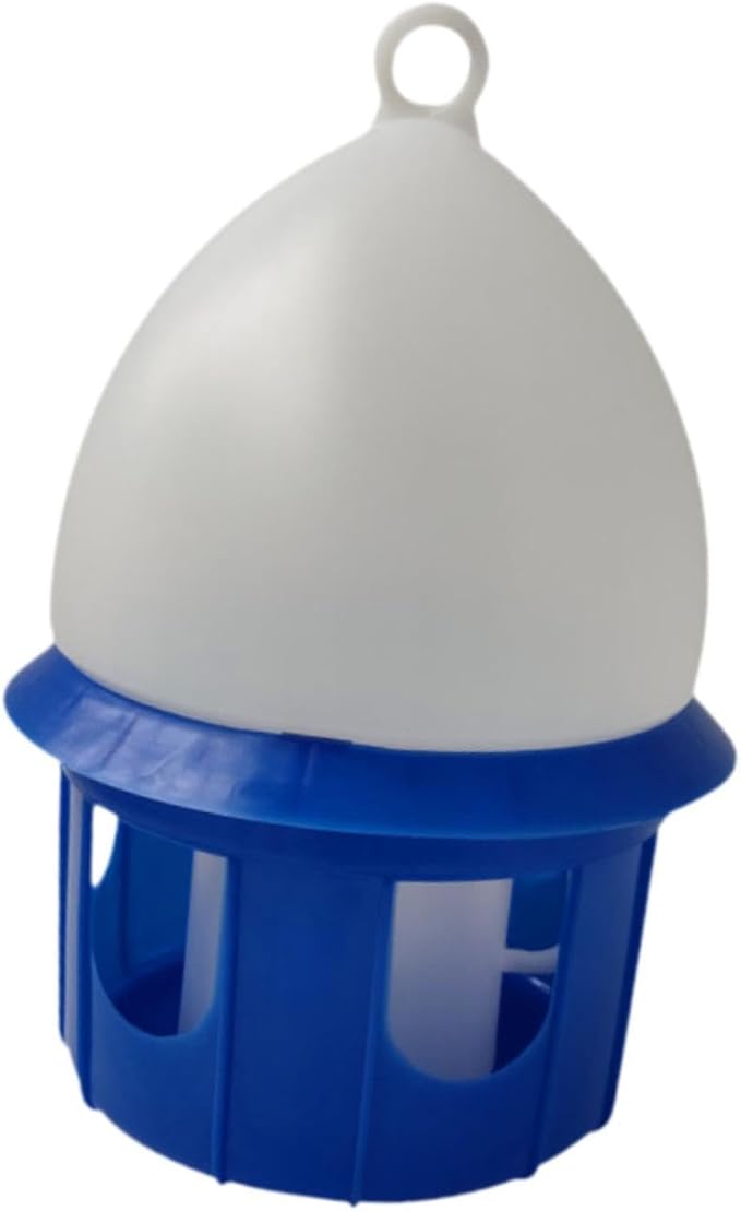 Pigeon Drinker Bird Water Drinker Bucket Cage Accessories Pigeon Water Dispenser for Pigeon Peacock Pet Supplies Farm Chick, 4L