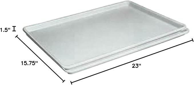 Lot of 2 Replacement Seed Plastic Trays for 24"x16"x16" Bird Cage White