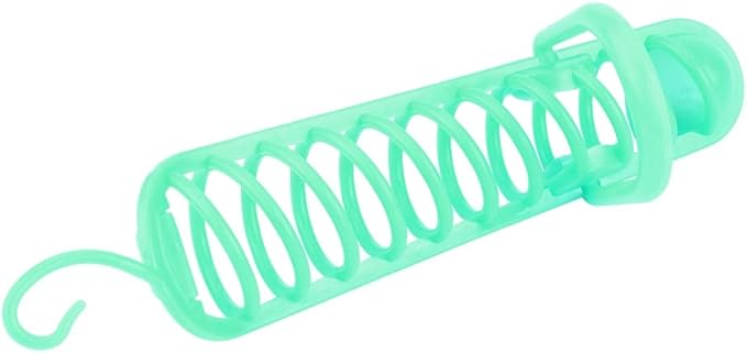 Plastic Feeder Basket, Parrots Feeder, Hollow Basket Perch Stand Holder Food Fruit Feeding Perch Stand Holder Pet Bird Supplies Fruit Vegetable Millet Container for Cage Bird, Cockatiel Budgie, Green