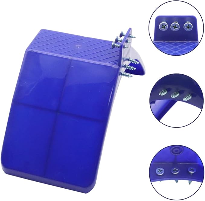 Pigeons Rest Stand with Screws 10 Sets Plastic Bird Perches for Dove Pigeon and Other Birds