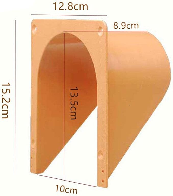 DYNWAVE 3 Pieces Homing Pigeon House Door Barrier Free Rounded Corner Supply Entrance Door for Pigeon Nest Flying Pigeon Birds