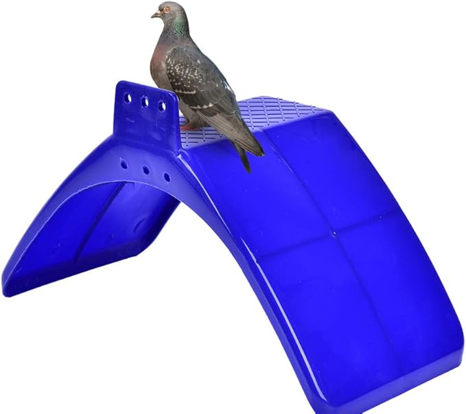 40 Pcs Pigeon Stands Dove Rest Stand Plastic Pigeon Rack Bird Stand Holder Plastic Pigeons Stand Frame Bird Supplies Accessories for Pigeon Bird Parrot., Blue 40