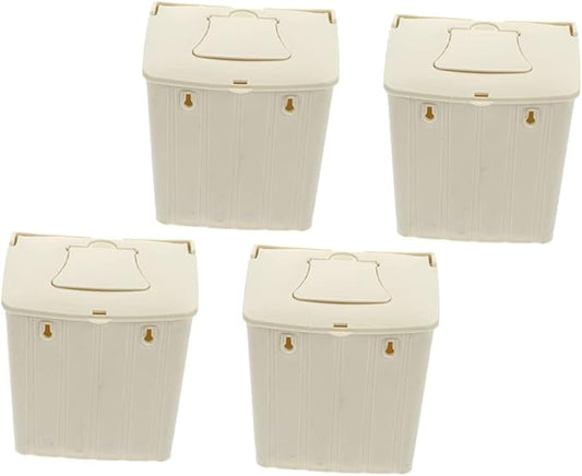 4pcs Box Bird Breeding Box Parakeet Bird Living Box Plastic Bird Mating Plastic Nesting House Hanging Parakeet Nesting Breeding Pet Nest