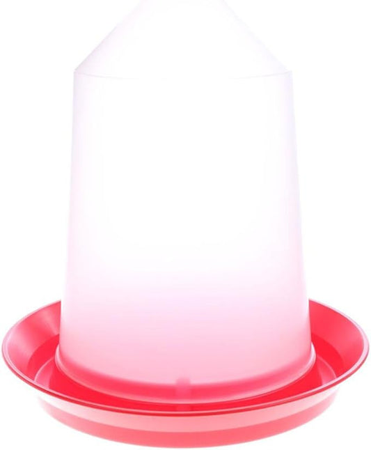Nobby Classic Aviary Water Drinker, 1 Liter, Plastic, Rosa