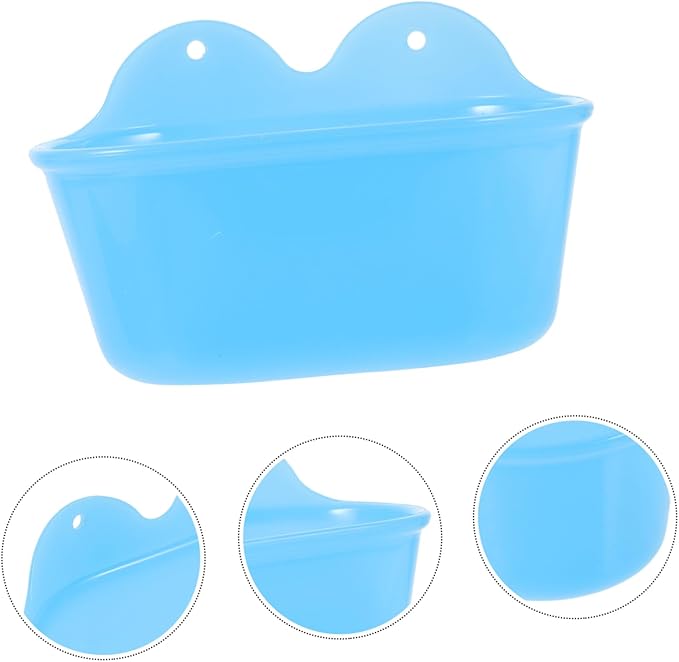 Parrot Bath Tub Injector and Balls Toys Bird Bathtub for Small Birds Like Parakeets and Cockatiels for Outdoor and Indoor Use