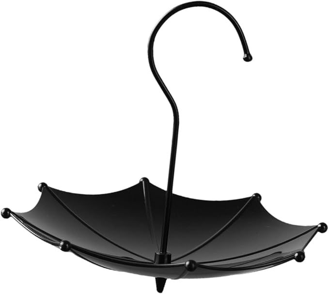 Umbrella Shaped Bird Feeder,Hanging Bird Feeder Tray,Hanging Unique Garden Decoration Bird Trough Bath for Yard Patio Courtyard Lawn