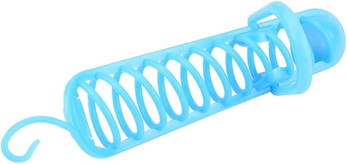 TOPINCN Parrots Feeder Basket, Hollow Basket Food Fruit Feeding Perch Stand Hanging Fruit Vegetable Millet Container Birds Feeders Blue
