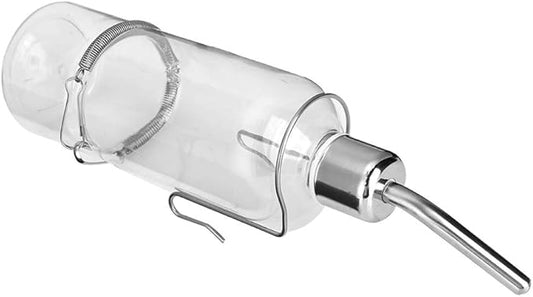 1 Pc Automatic Pet Bird Water Feeder Stainless Steel Ball Nipple Parrot Bird Hanging Water Feeding Bottle for Rabbits Guinea Pigs Hamsters Chinchillas