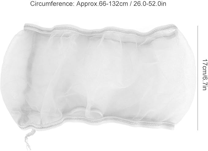 Yosoo 2PCS Bird Cage Cover with Universal Polyester Mesh Seed Catcher, Parrots Cage Accessories for Messy Seed Scatter (S)
