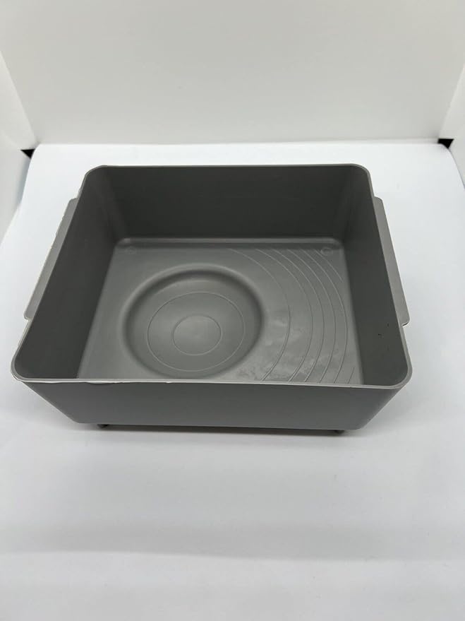 Bird Plastic Nest Nesting Tray Pan Cage Aviary Parakeet Cockatiel Budgie Breeding 20 cm Black