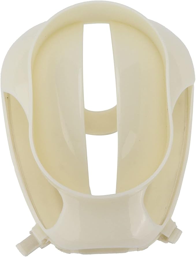 Yctze Plastic Frame Holder – Fixed Feeder for Young Racing Pigeons, Medicines Holder for Bird Care, Easy to Install, and Safe Feeding Solution (White)