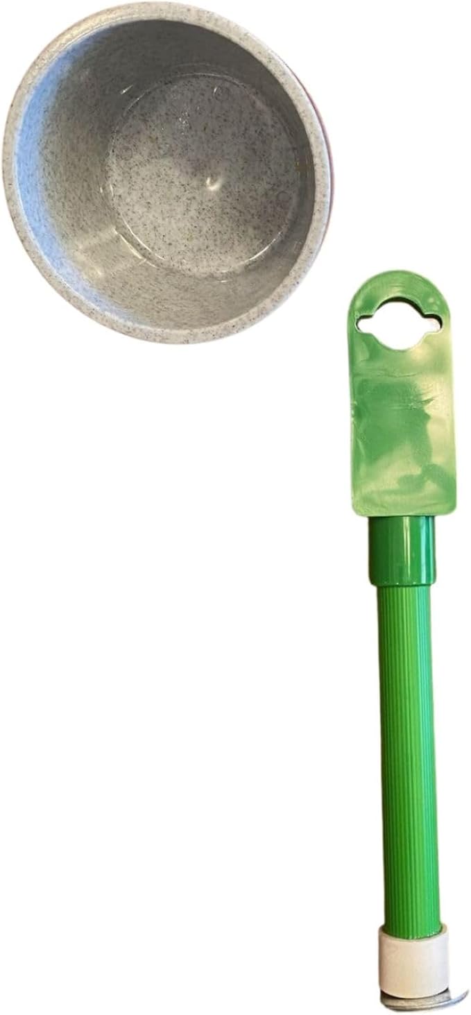 Polly's Mess Less Cups for Your Bird cage-Recommended for All Types of Birds Including Parakeets, Cockatiels, Parrots, Macaws, Cockatoos and More! (Small Short (11" x 3/4"))