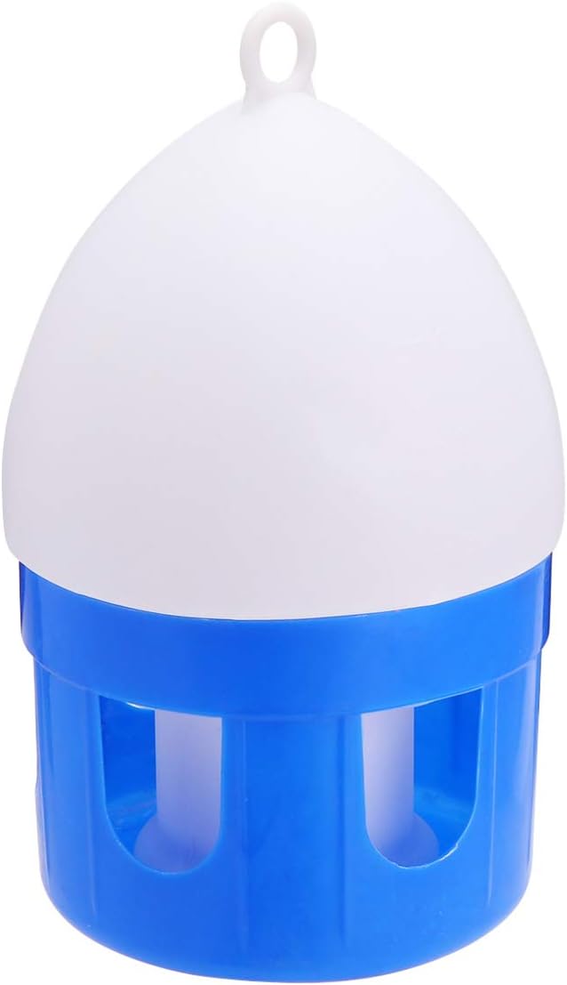 ULTECHNOVO Birds Water Feeder Plastic Bird Feeding Bird Drinker Waterer Dispenser Water Pot Container Feeding Supplies for Pigeon Parrot 4.5L