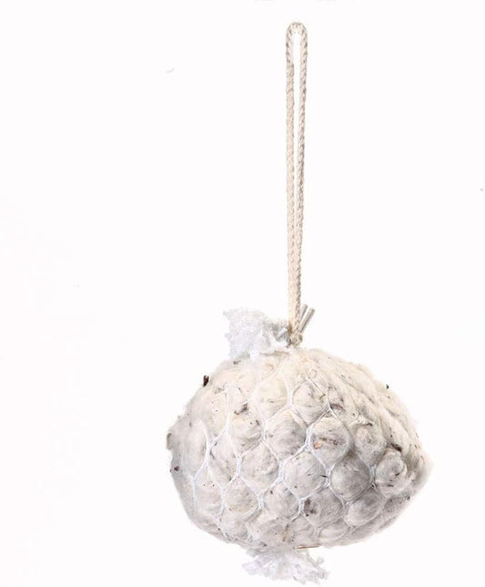 Birds Choice CNB Cottontail Nest-Building Material, Nesting Ball, 2 Ounces, White