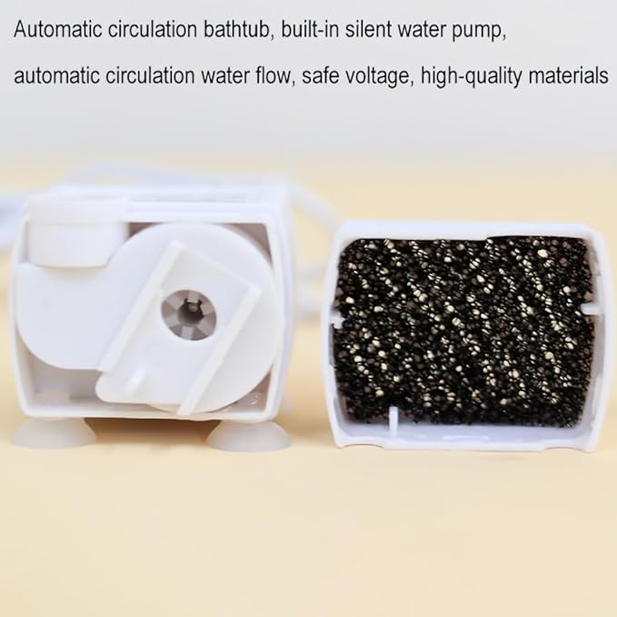 Bird Bathtub,Budgie Bathtub, Automatic Bird Fountain,Multifunctional Bird Shower with Multiple Taps,Parrot Bath Box,Parakeet Bath