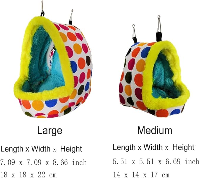 Litewoo Hanging Bird Nest Hammock Warms Parrot House